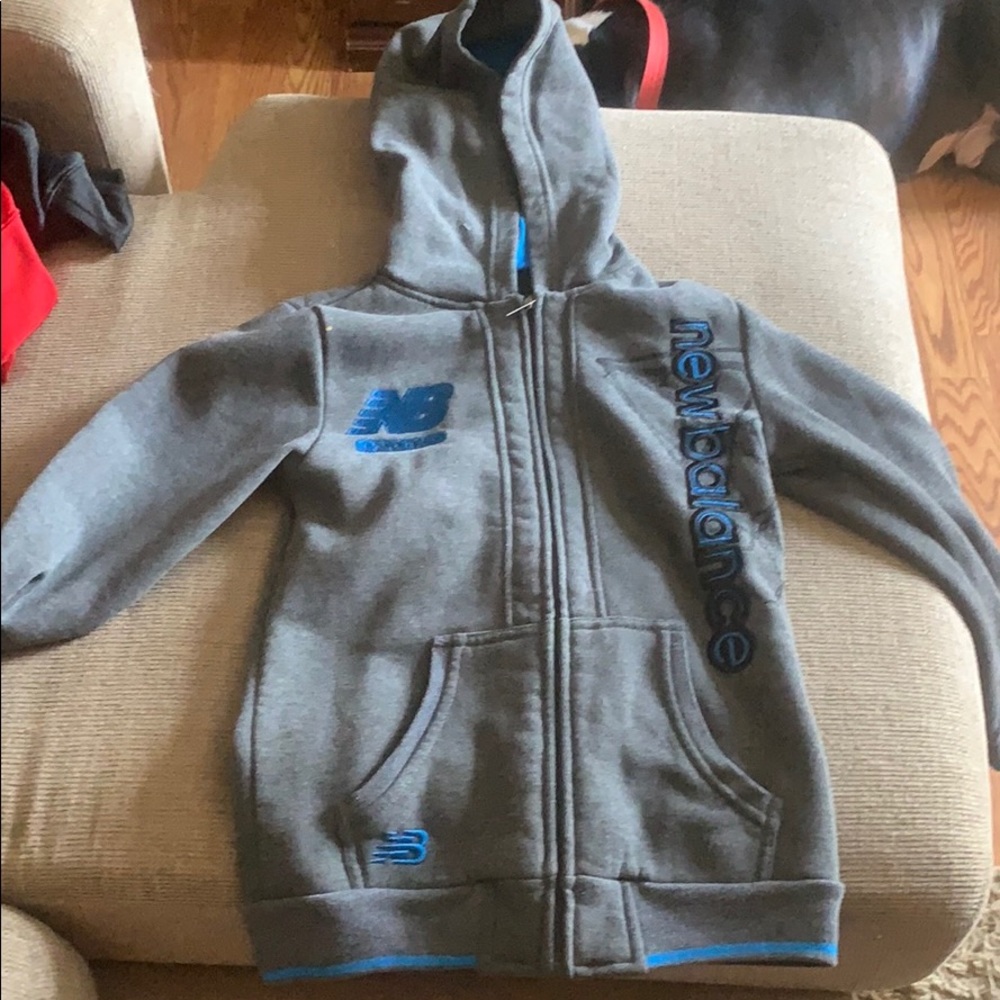New balance zip up hoodie